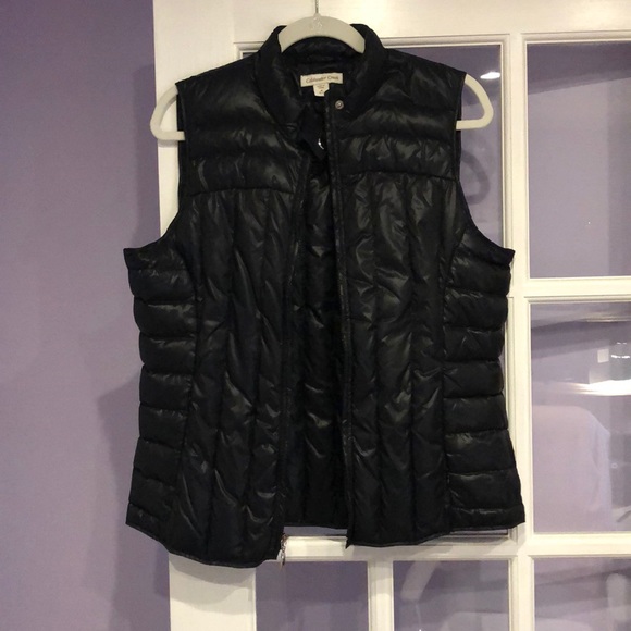 Coldwater Creek Jackets & Blazers - Black puffer vest